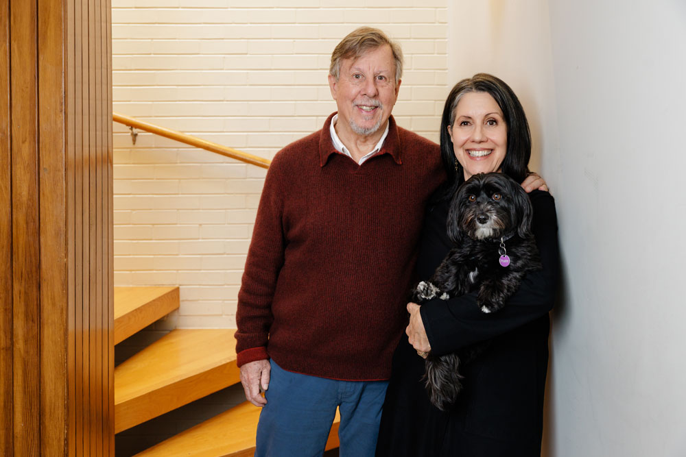 Download Photos of Dr. Richard C. Schwartz and Jeanne Catanzaro